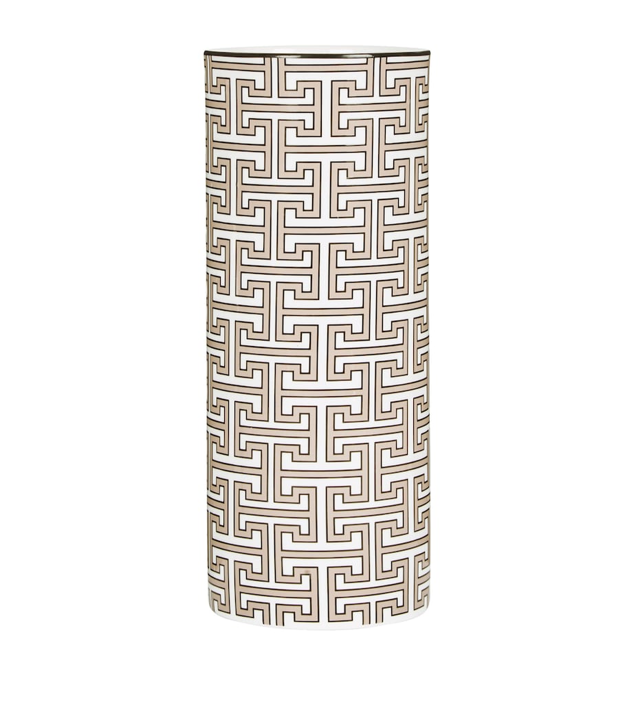 O.W.London Tall Bone China Maze Vase (22.5cm)