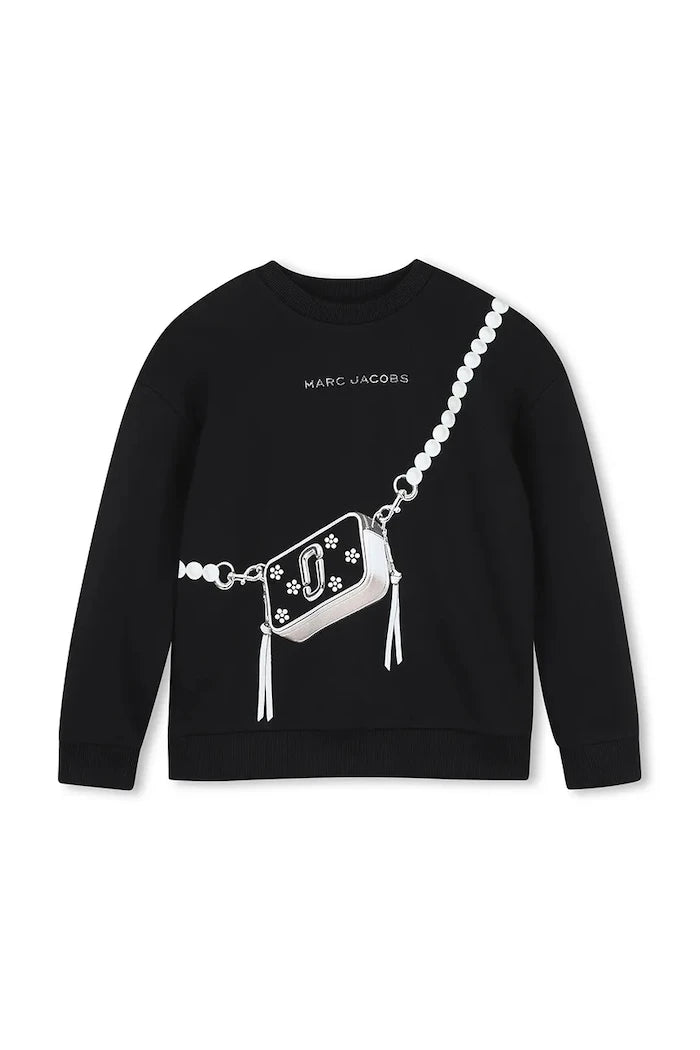 Çocuklar için pamuklu kapüşonlu sweatshirt