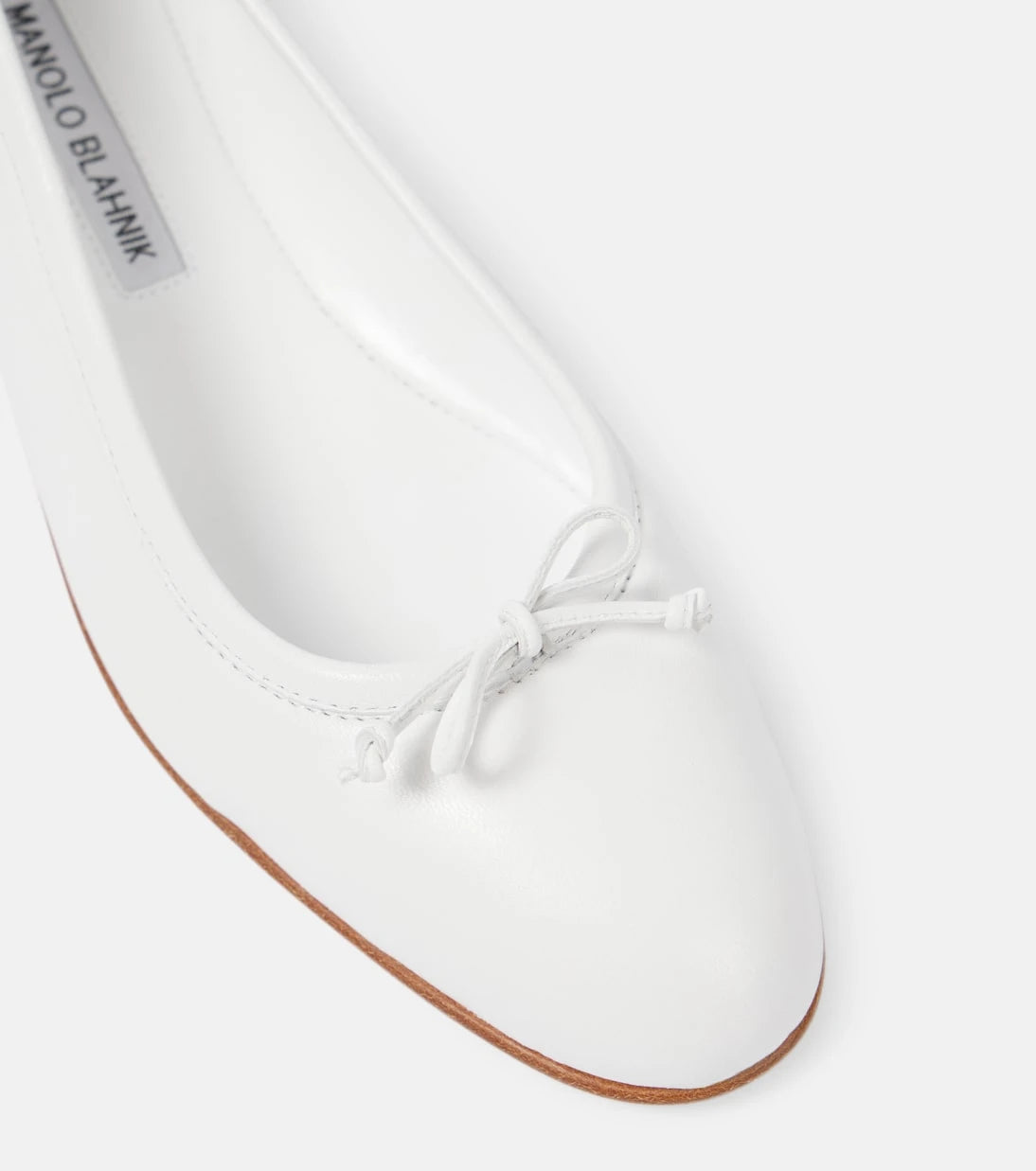 Manolo Blahnik - Verallii leather ballet flats