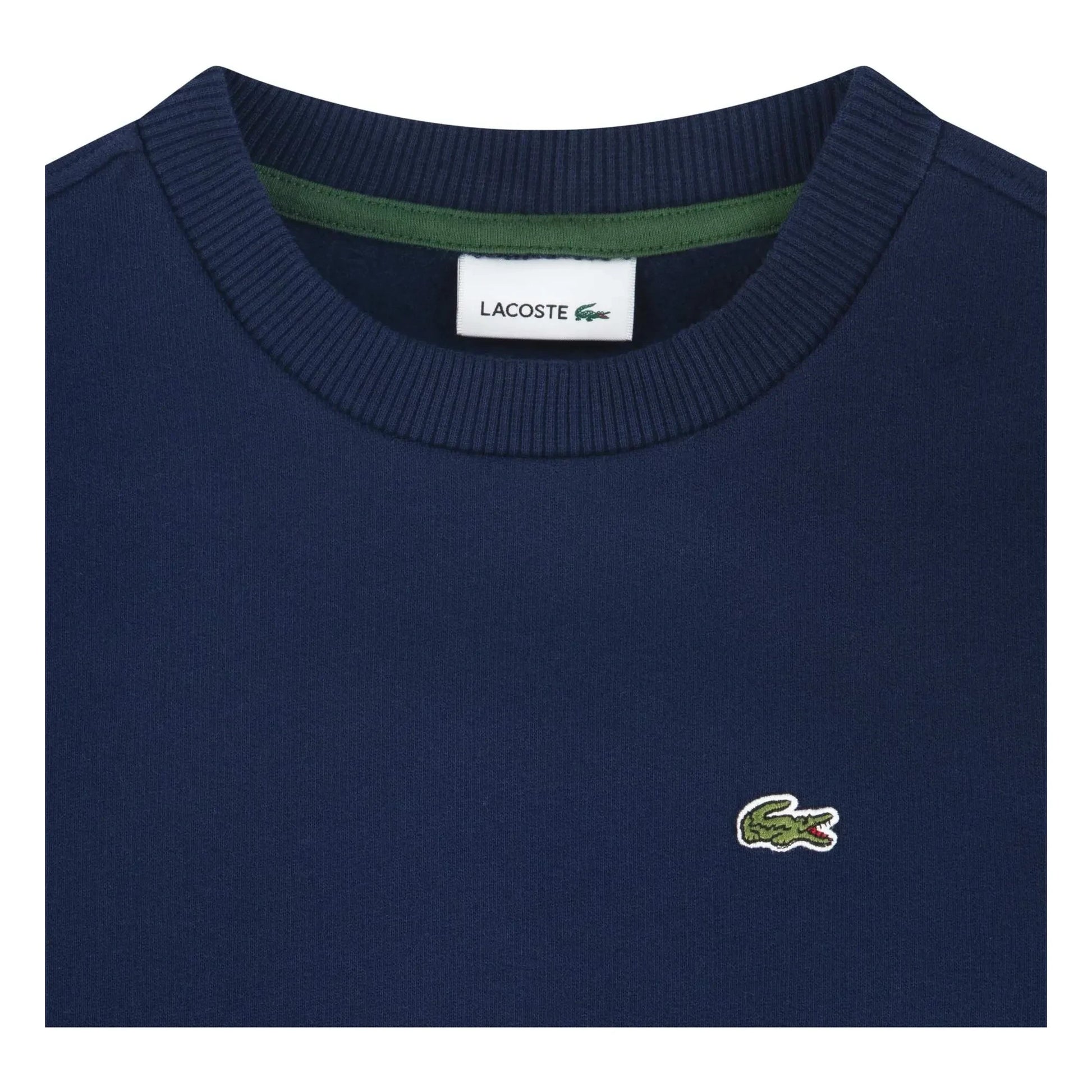 Lacoste - Organic cotton logo sweatshirt | Navy blue