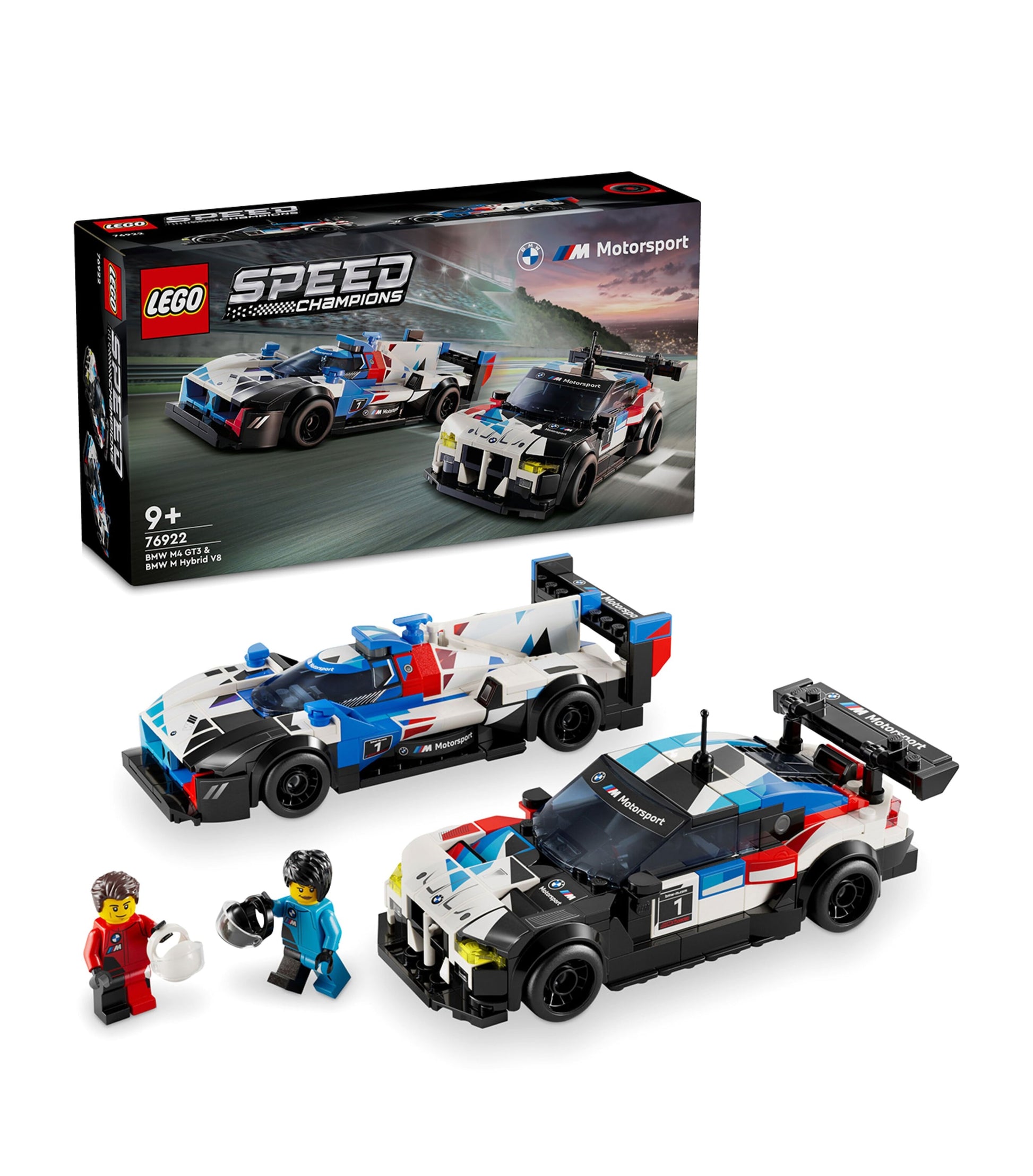 Speed Champions BMW M4 GT3 and BMW M Hybrid V8 76922