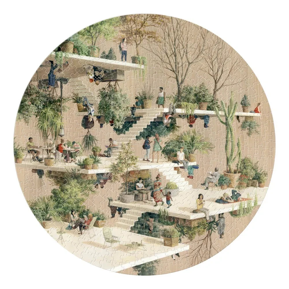 Londji - Gravity 500-piece Round Puzzle