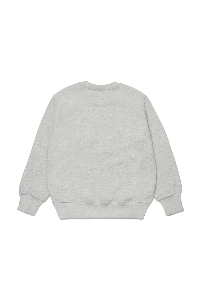 Diesel SDROPS OVER SWEAT-SHIRT Çocuk Pamuklu Sweatshirt