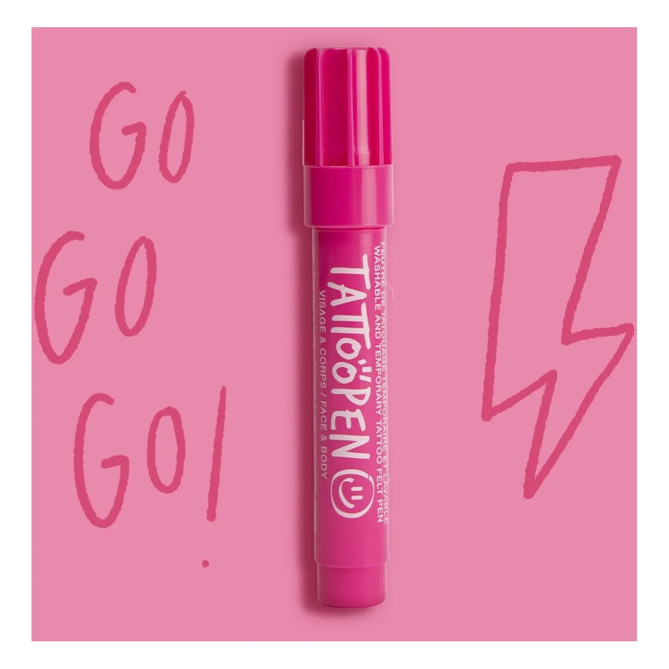 Nailmatic Kids - Tattoo Pen | Pink