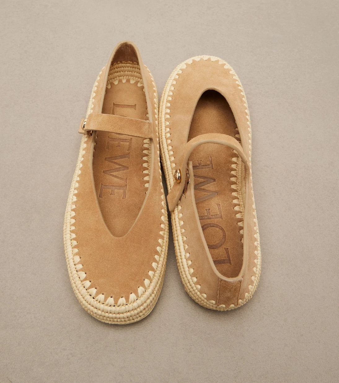 Loewe - Paula's Ibiza Rio süet espadriller