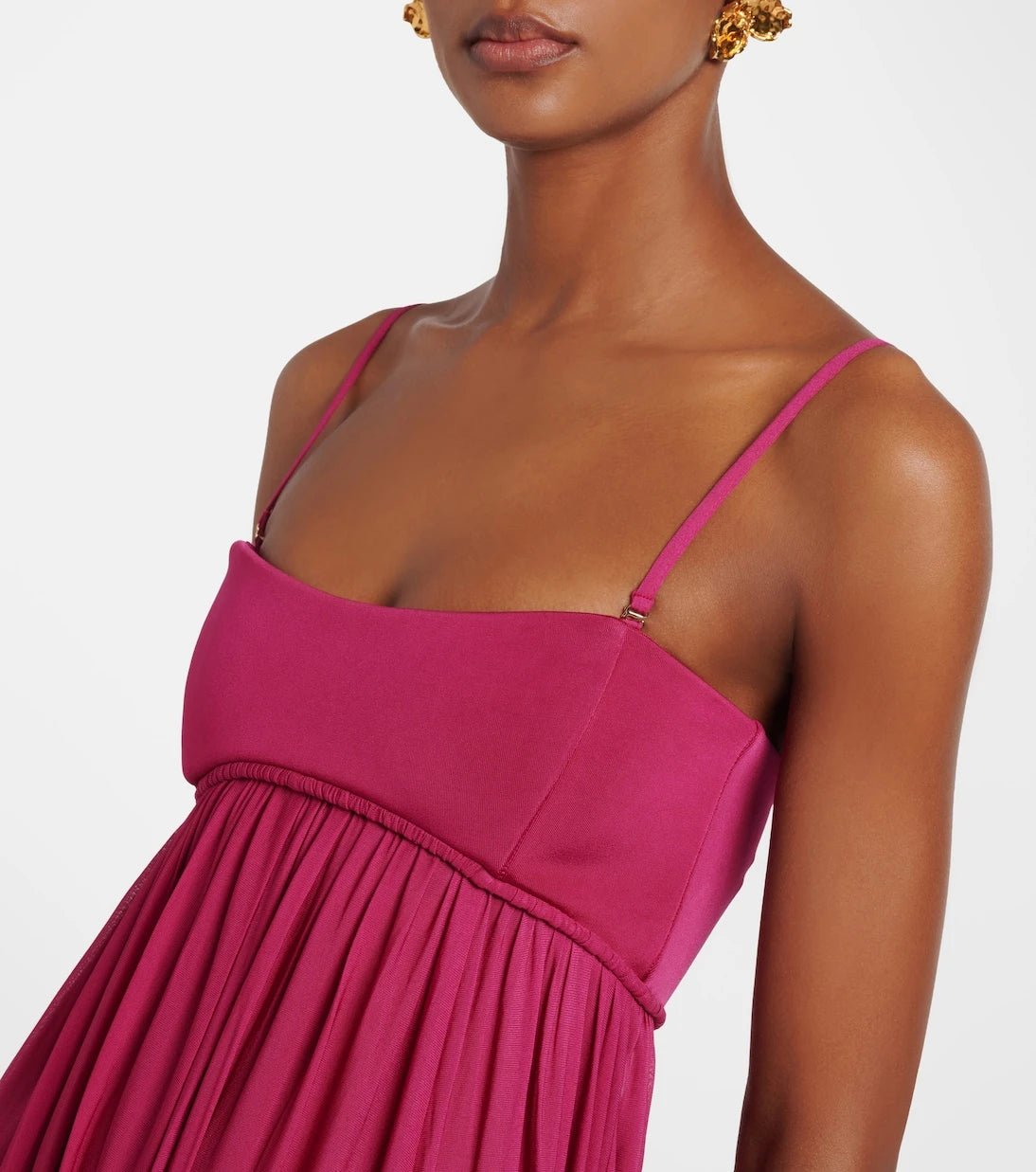 Zimmermann - Luna bandeau jersey gown