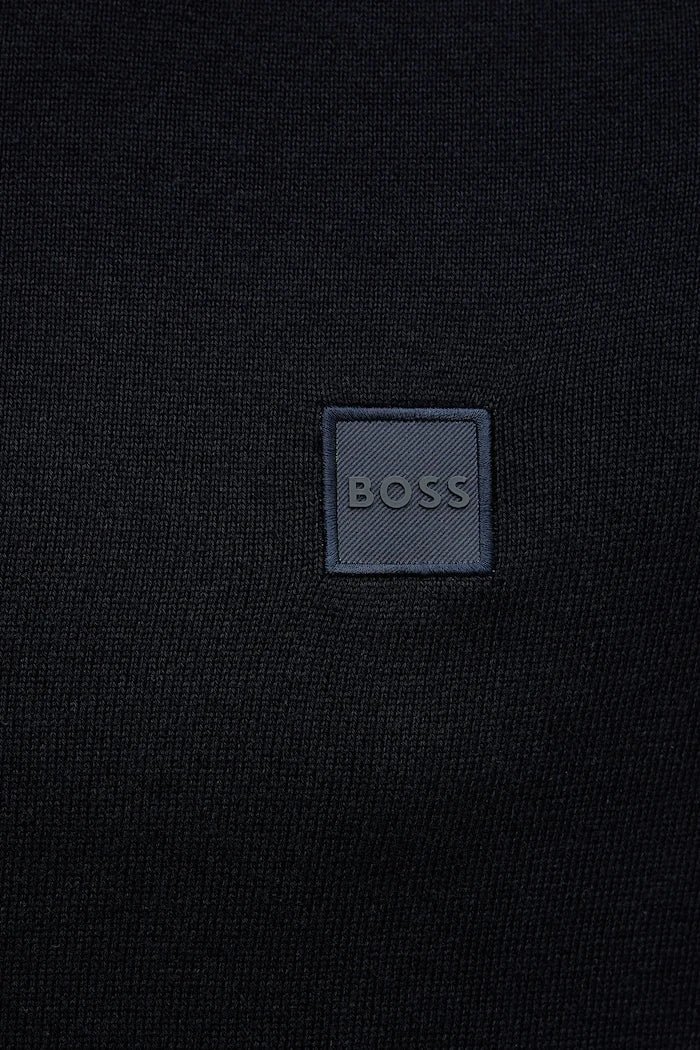 BOSS Orange erkek pamuklu yelek Kanozip_S