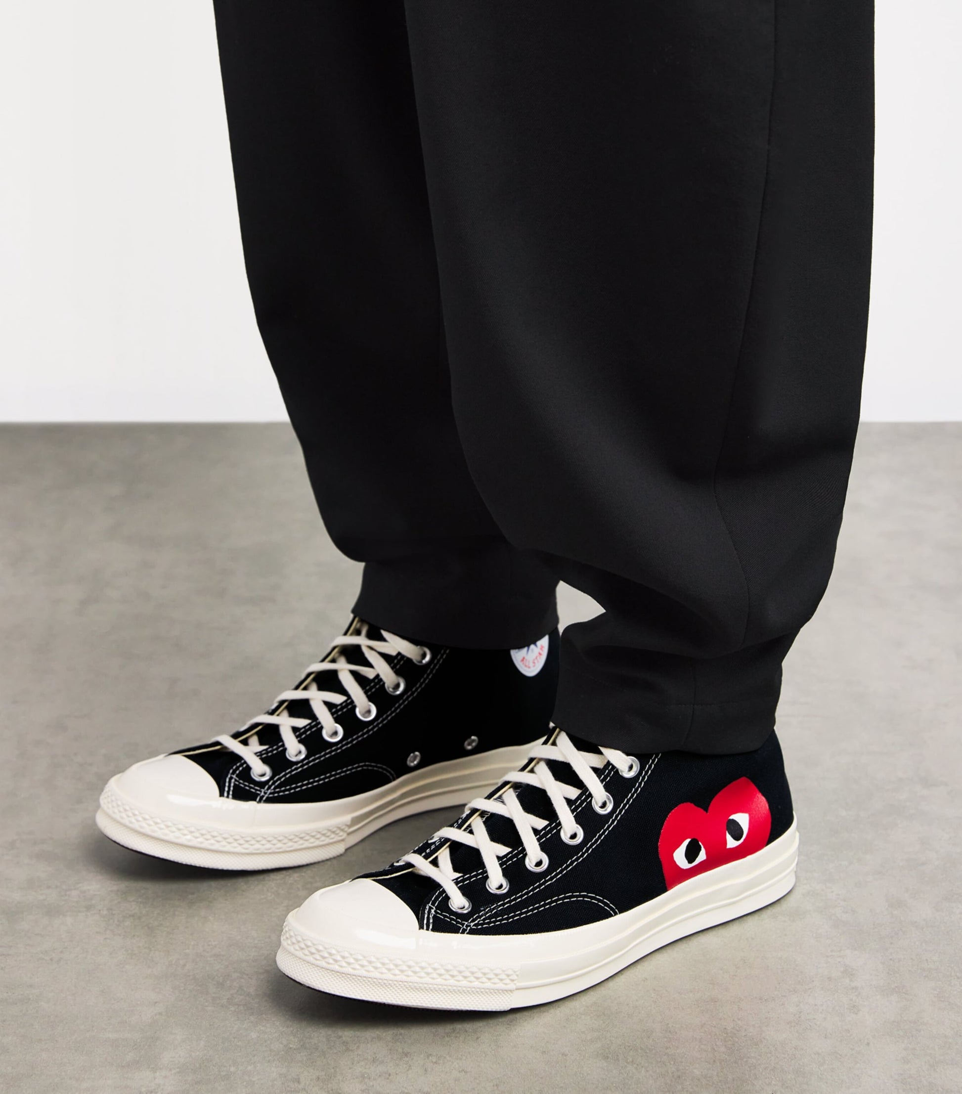 Comme Des Garçons Play x Converse Heart Chuck Taylor All Star '70 High-Top Sneakers
