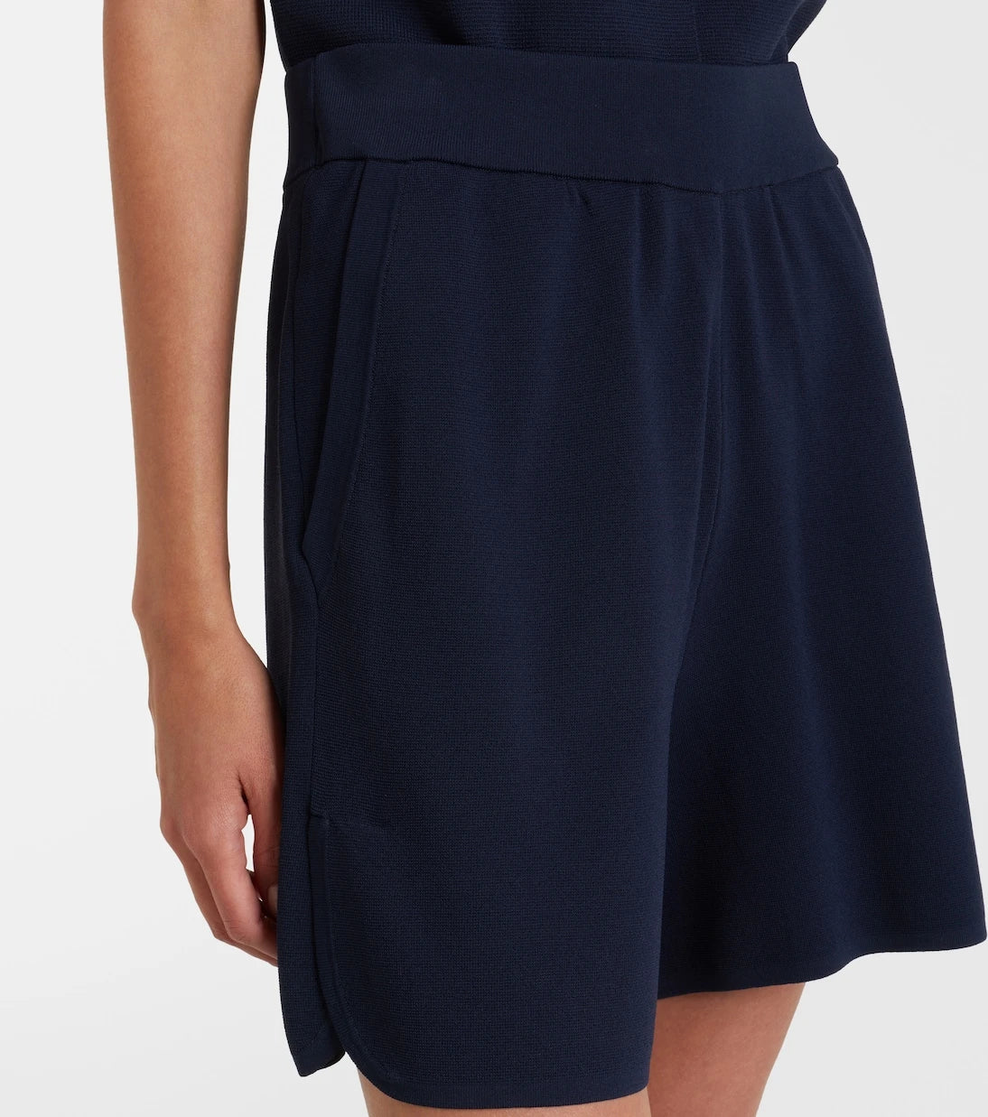 Max Mara - Knitted crêpe shorts