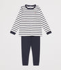 Petit Bateau Cotton Stripe Pyjama Set (4-12 Years)