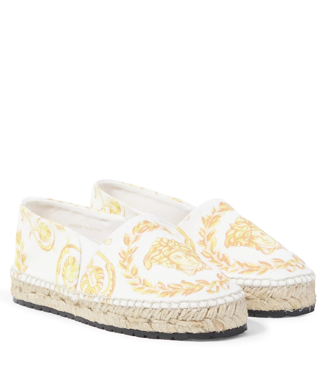 Versace Kids - Medusa printed espadrilles