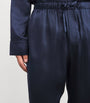 Silk Pyjama Set NAVY