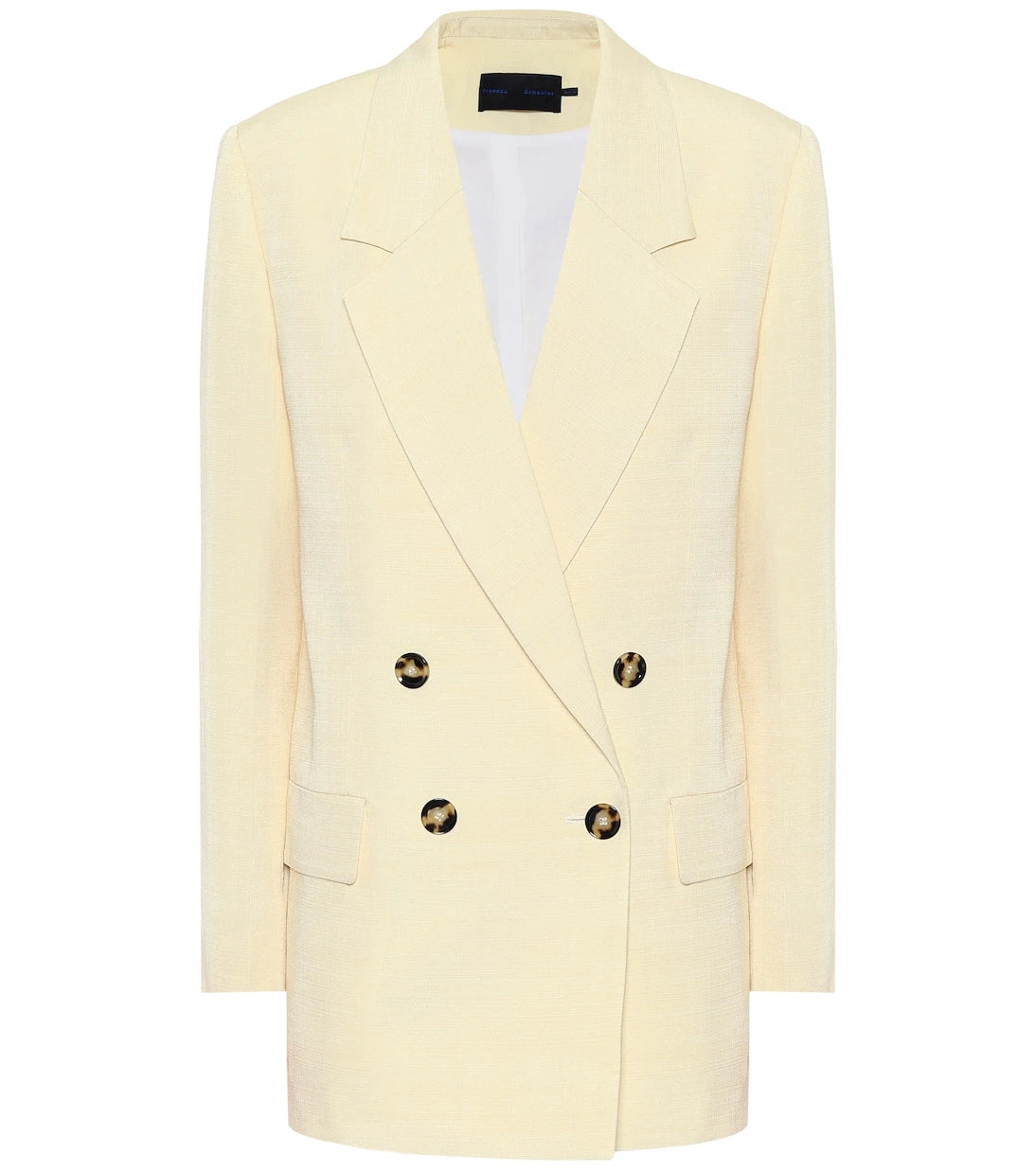 Proenza Schouler - Kruvaze gabardin blazer