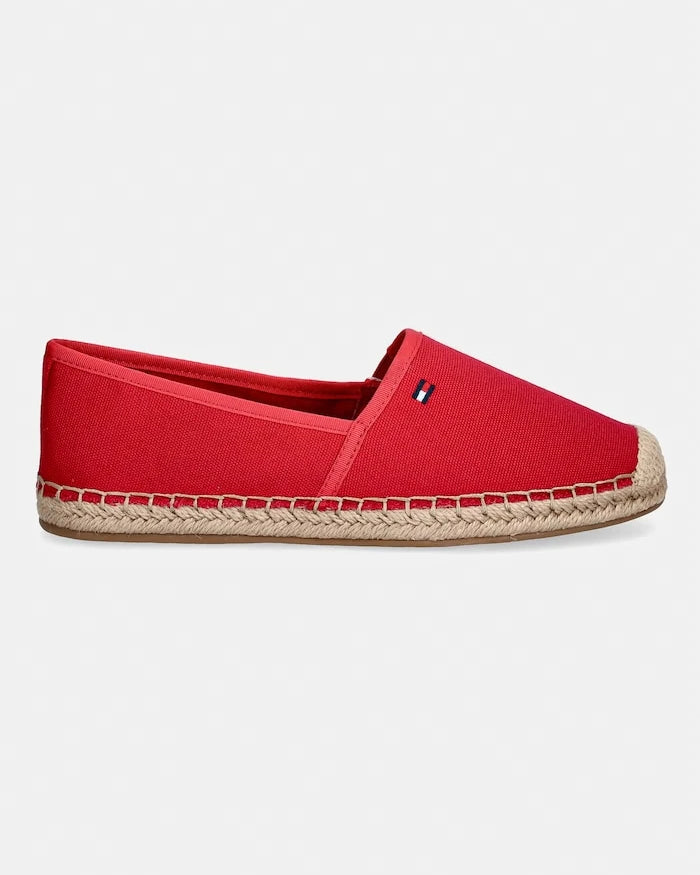 Tommy Hilfiger Kadın Espadril FLAG CANVAS ESPADRILLE