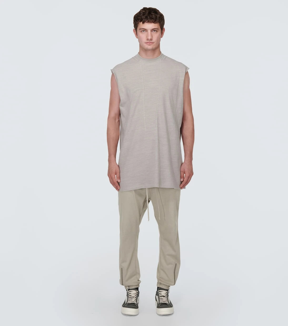 Rick Owens - Cotton jersey sweatpants
