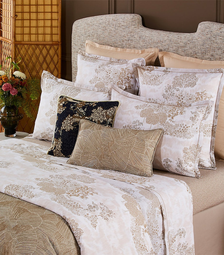 Yves Delorme Paysages Super King Fitted Sheet (180cm x 200cm)