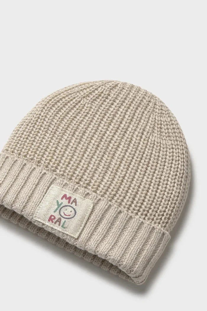 Mayoral Newborn шапка beanie за деца от памук