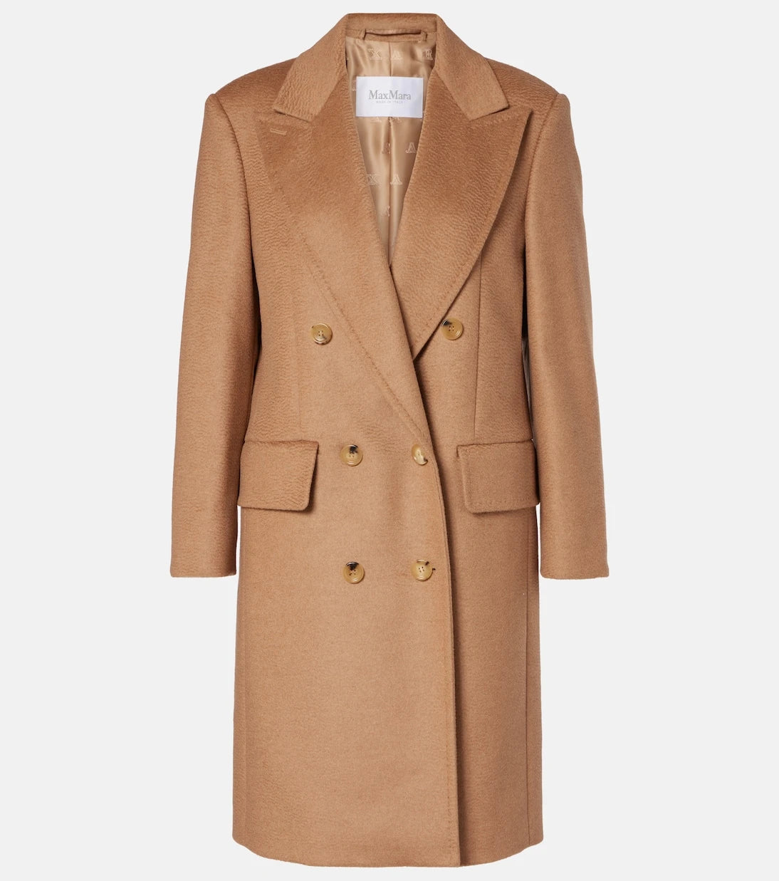Max Mara - Cosa double-breasted camel hair coat