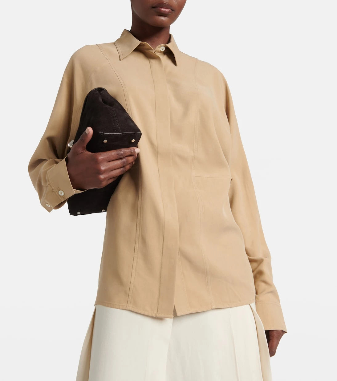 Toteme - Silk poplin shirt