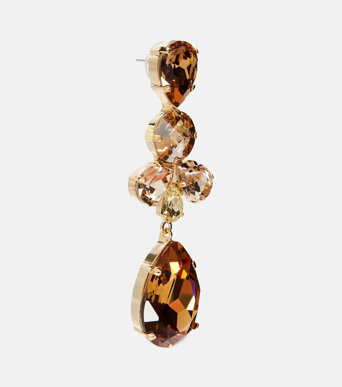 Jennifer Behr - Jillian gold-plated drop earrings