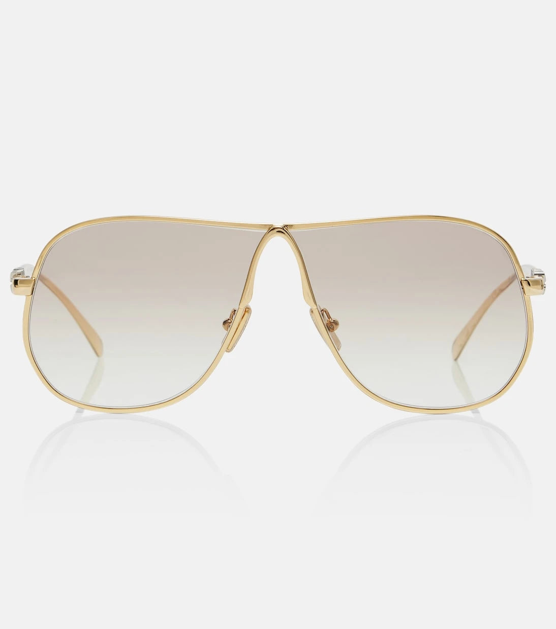 Miu Miu - نظارات Miu Ombre الشمسية بعدسات طيار