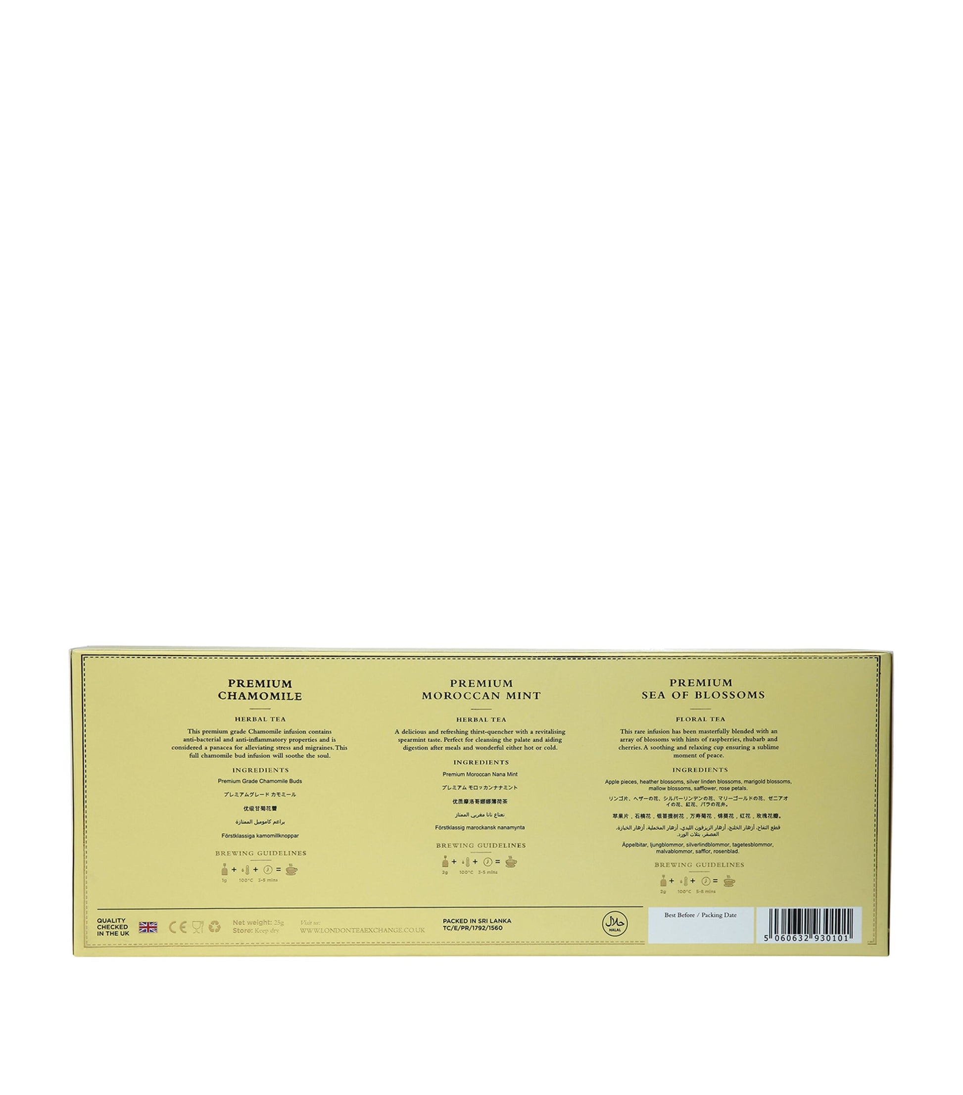 London Tea Exchange Wellness Collection (15 Tea Bags)