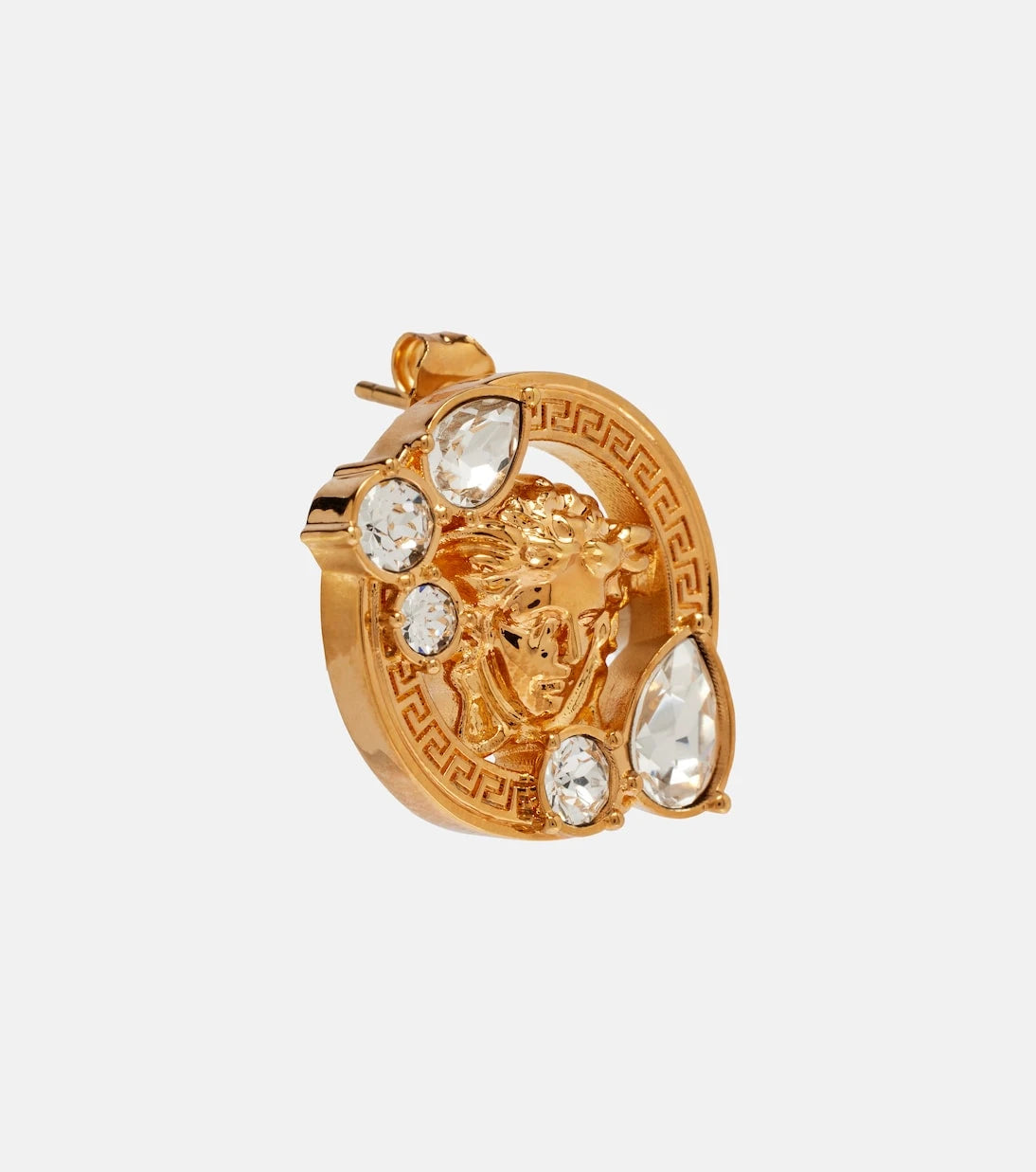 Versace - Medusa crystal-embellished earrings