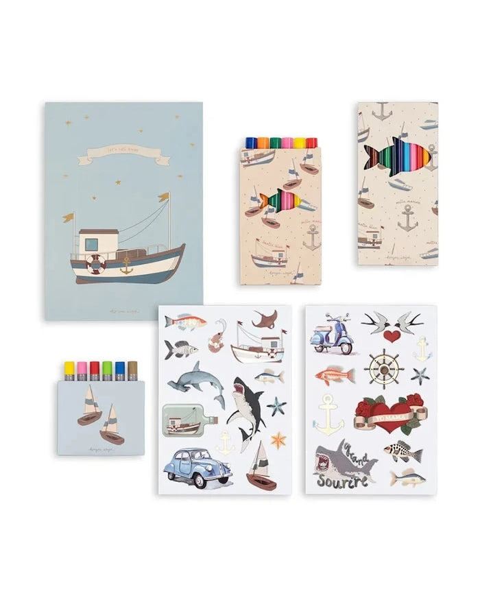 Konges Sløjd LITTLE ARTIST SET Resim Malzemeleri Seti