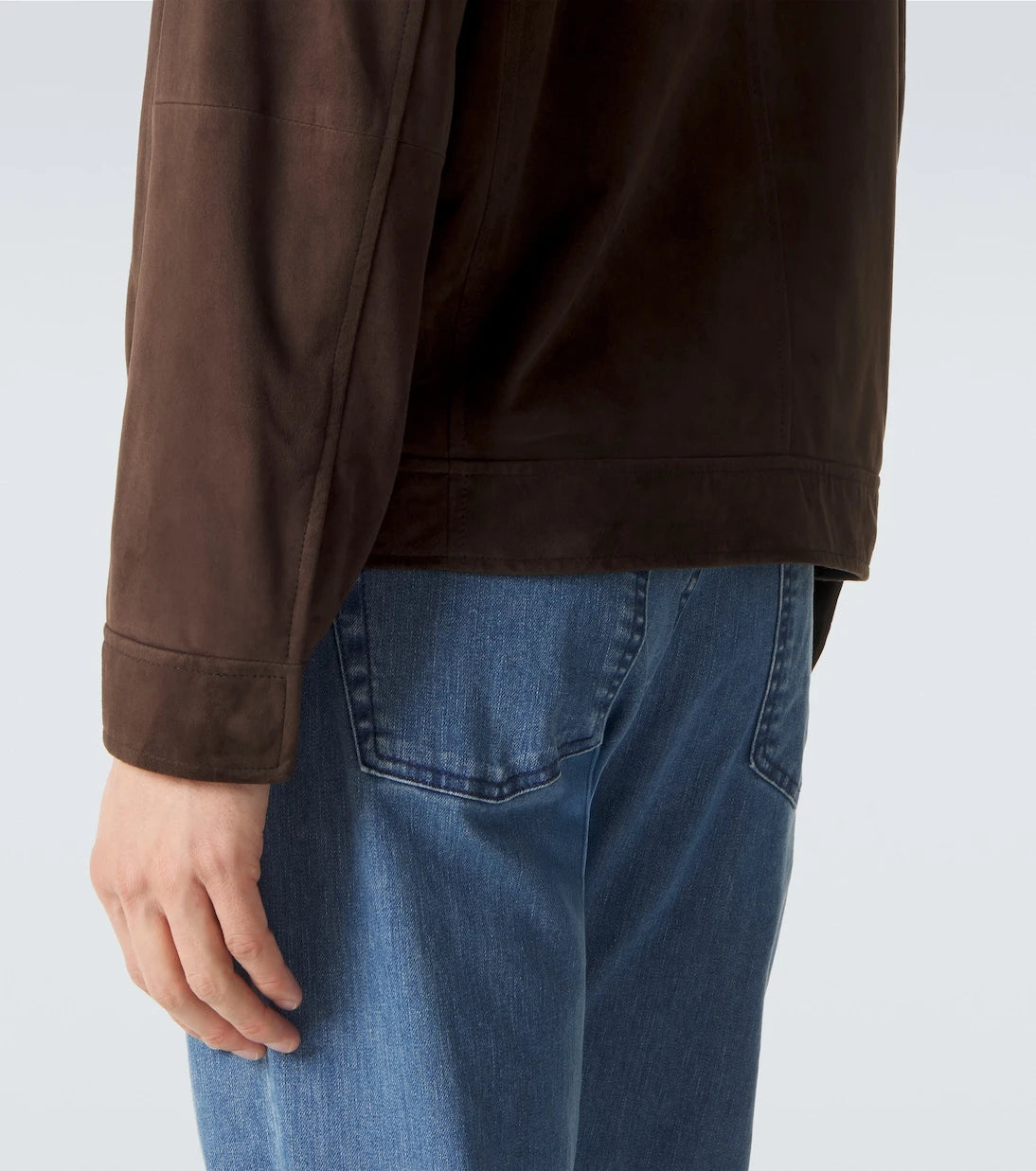 Canali - Suede blouson jacket