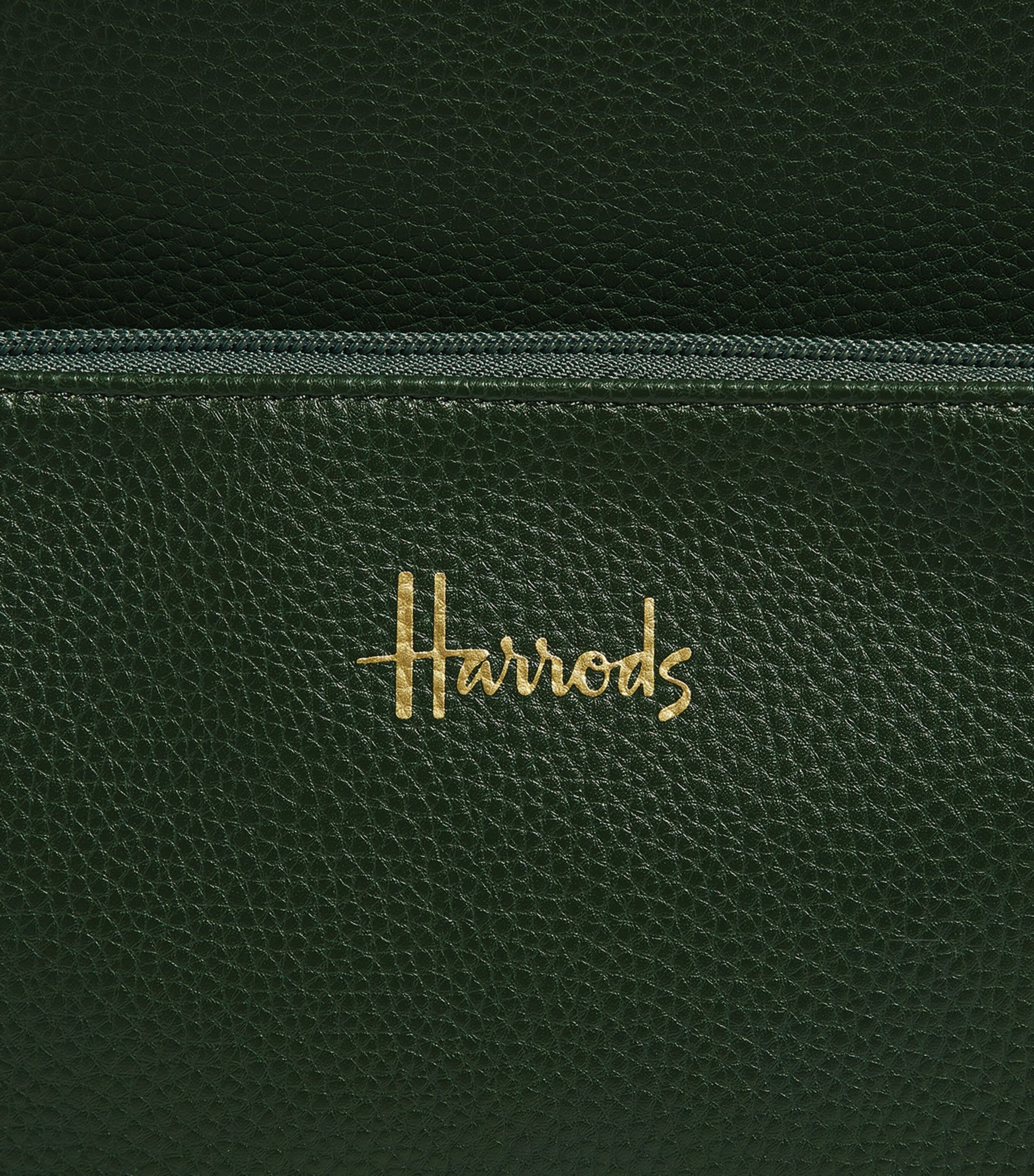 Harrods Black Fern Tote Bag