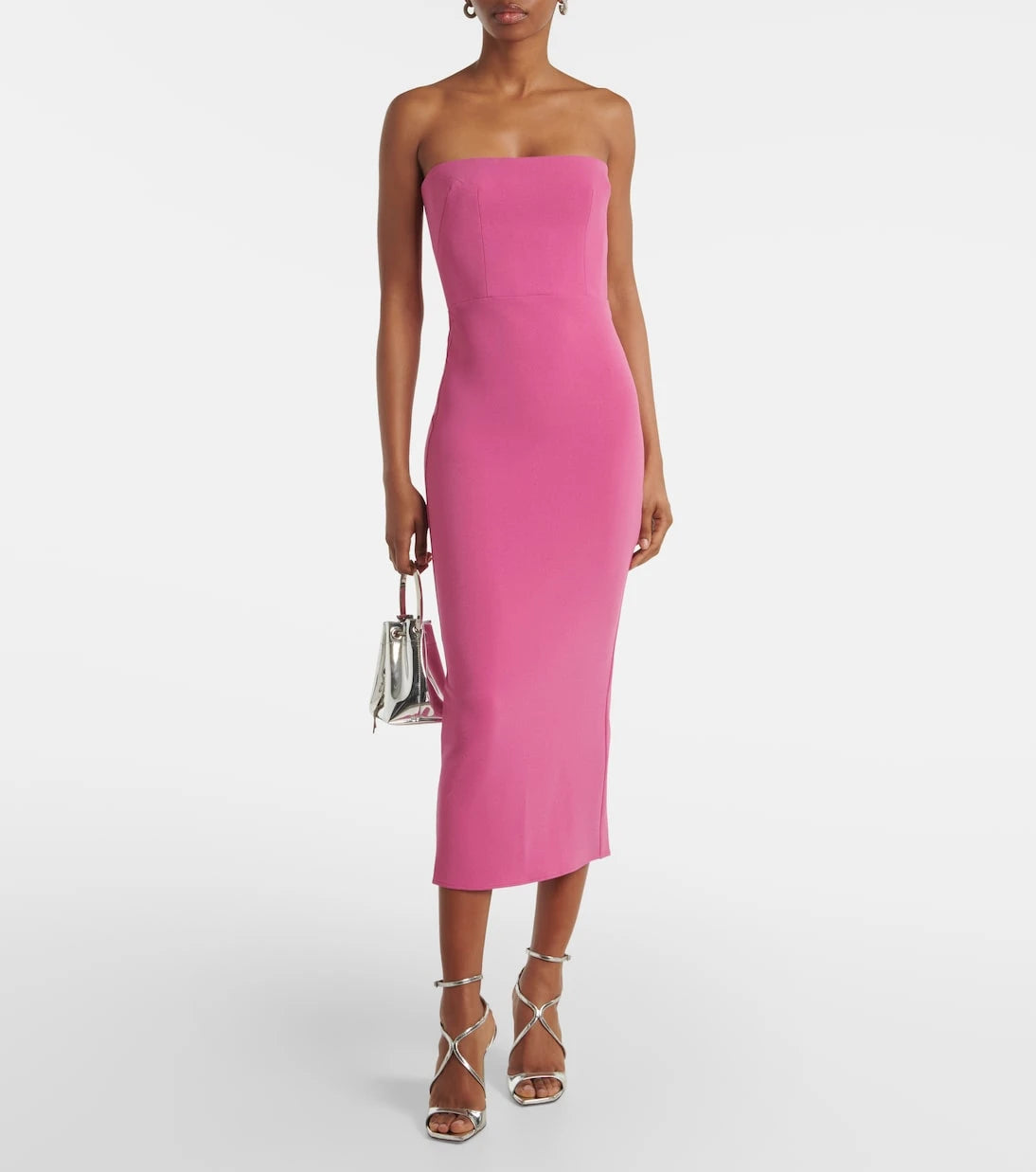 Alex Perry - Strapless midi dress