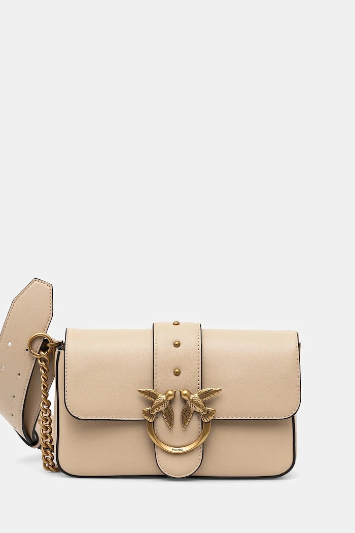 Pinko чанта crossbody от кожа