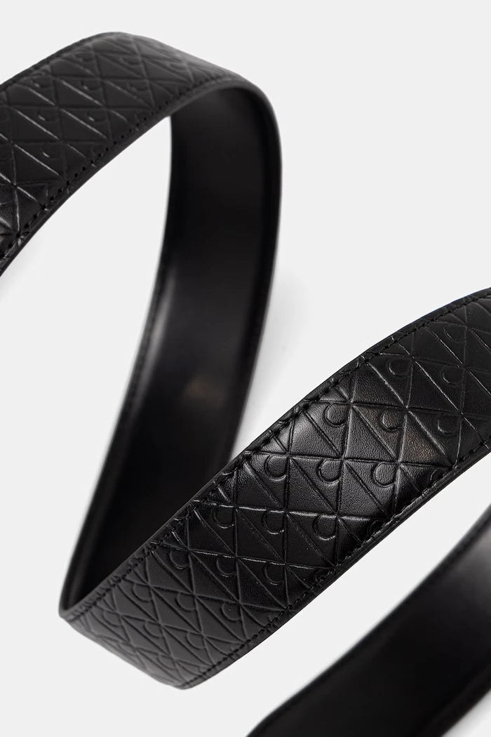 Calvin Klein двустранен колан мъжки от кожа