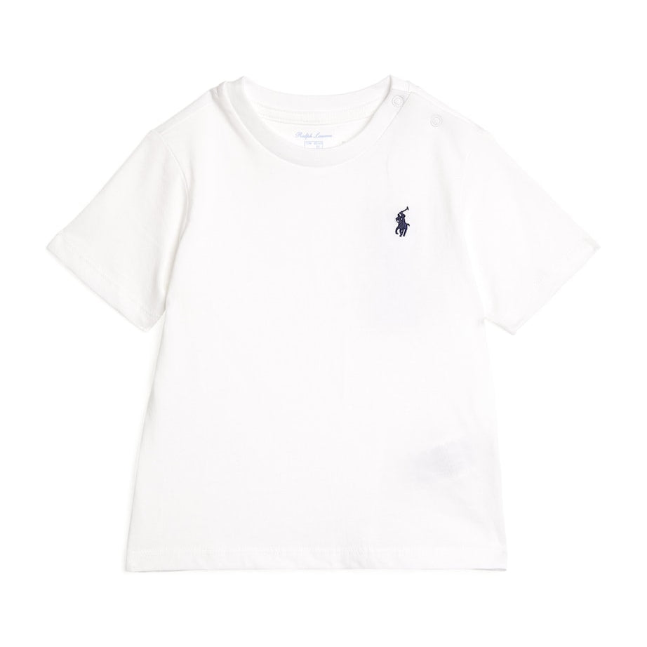 Ralph Lauren Kids Cotton Logo T-Shirt (3-24 Months)