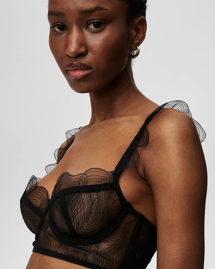 Undress Code 581 Bliss Bra Siyah Sütyen
