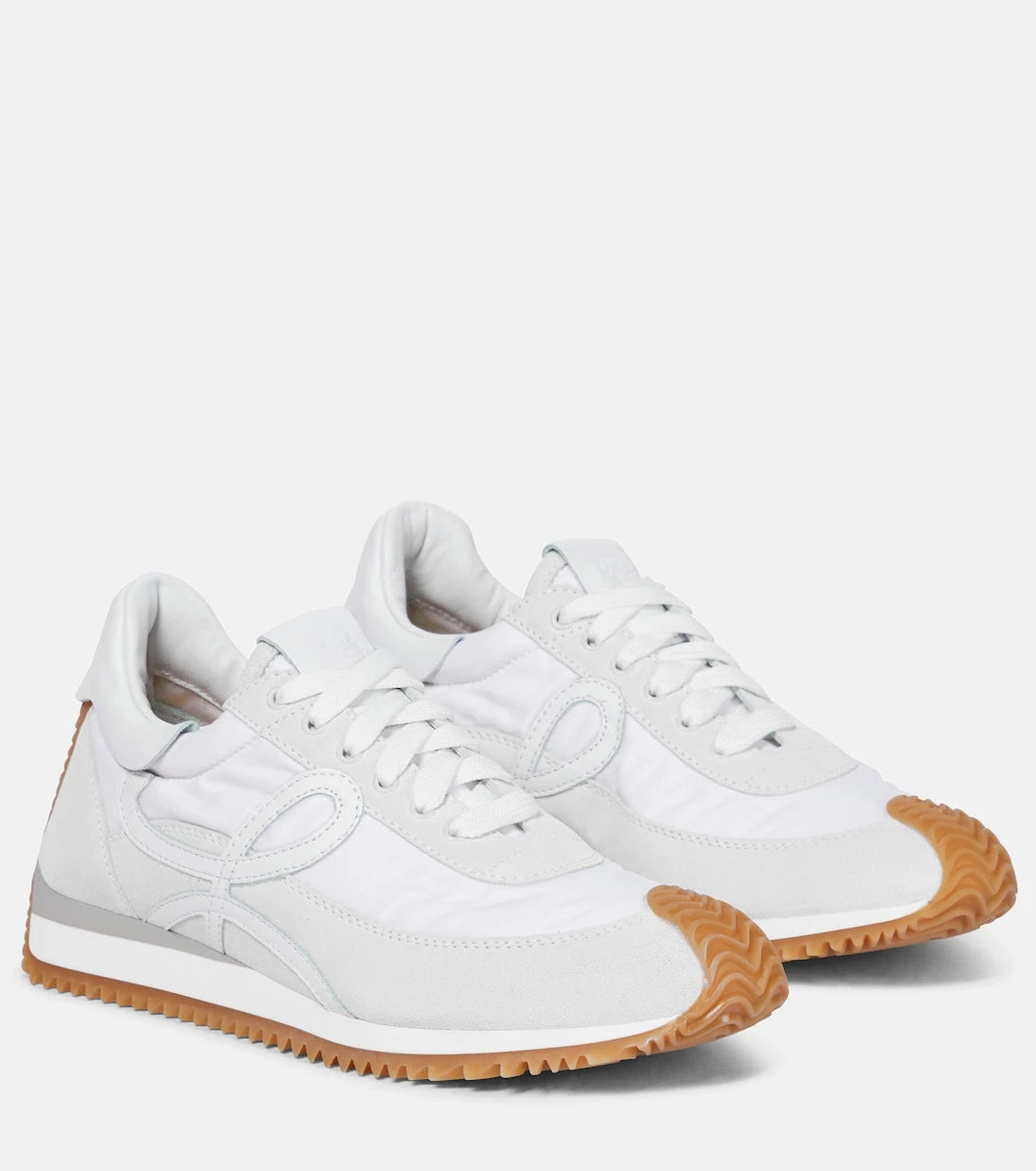 Loewe - Flow Runner suede sneakers