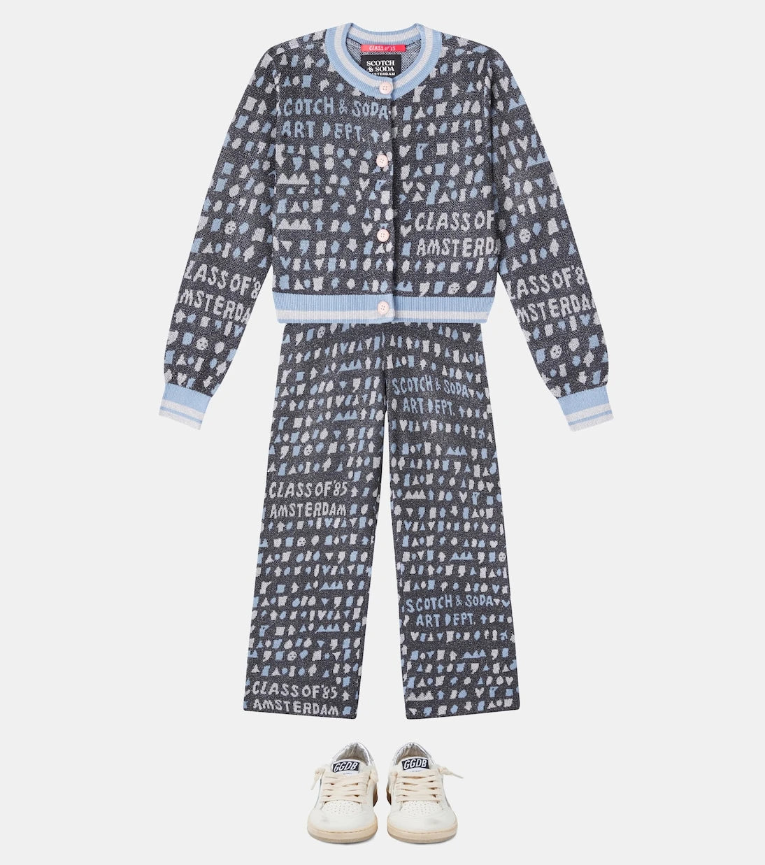 Scotch & Soda Kids - بنطال رياضي جاكار