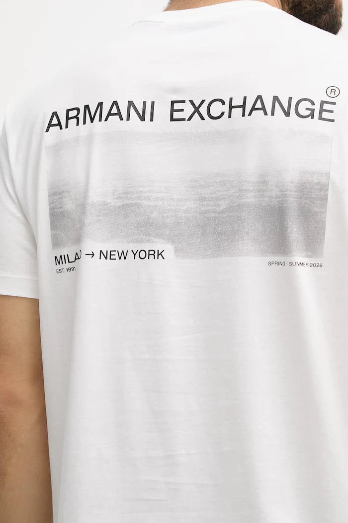 Armani Exchange erkek pamuklu tişört