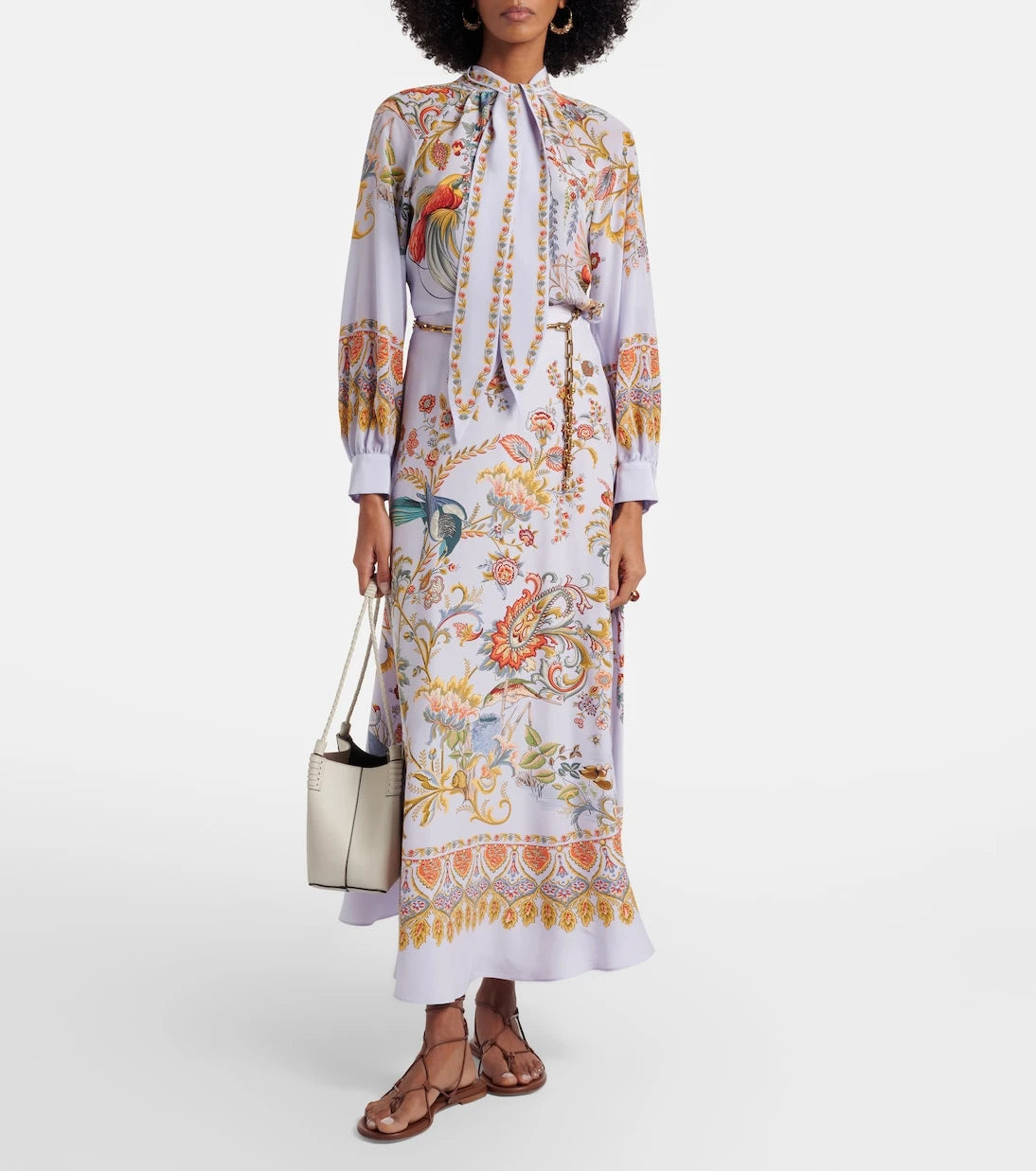 Etro - Semi-sheer jacquard blouse