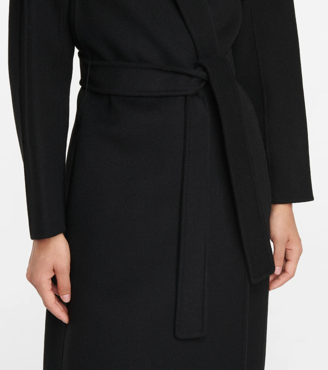 'S Max Mara - Esturia belted virgin wool coat