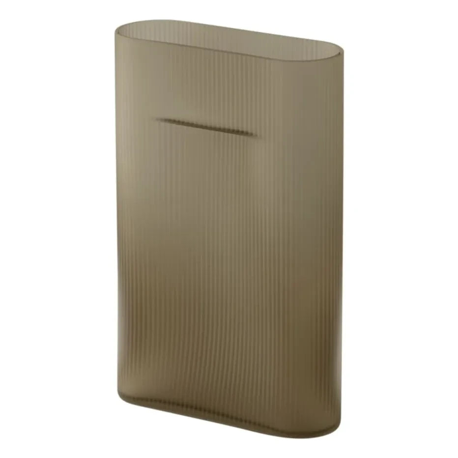 Muuto - Vase Ridge | Taupe brown