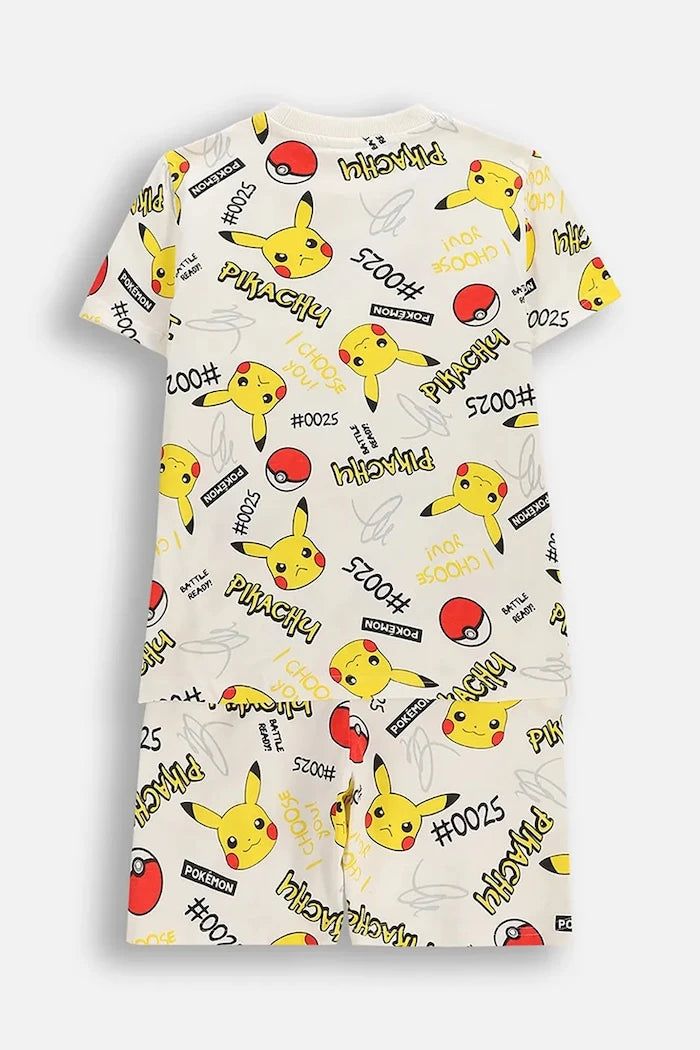 Coccodrillo iki parçalı çocuk pamuklu pijama