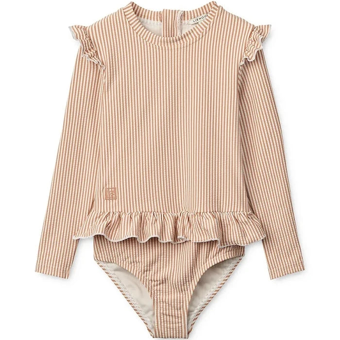 Liewood Sille Baby Seersucker Bebek Mayo