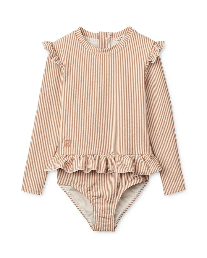 Liewood Sille Baby Seersucker Bebek Mayo