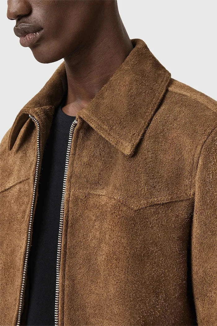 Велурено яке AllSaints DELLCOT
