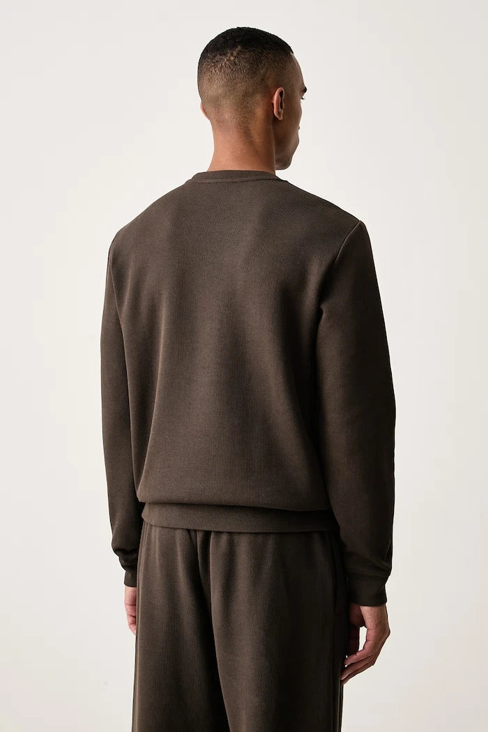 Pamuktan erkek sweatshirt