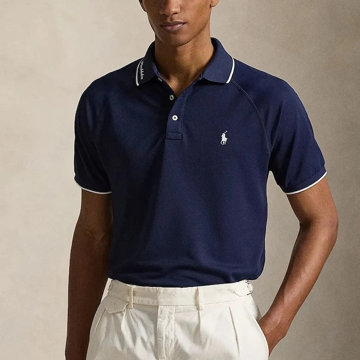Polo Ralph Lauren тениска с яка мъжка Wimbledon