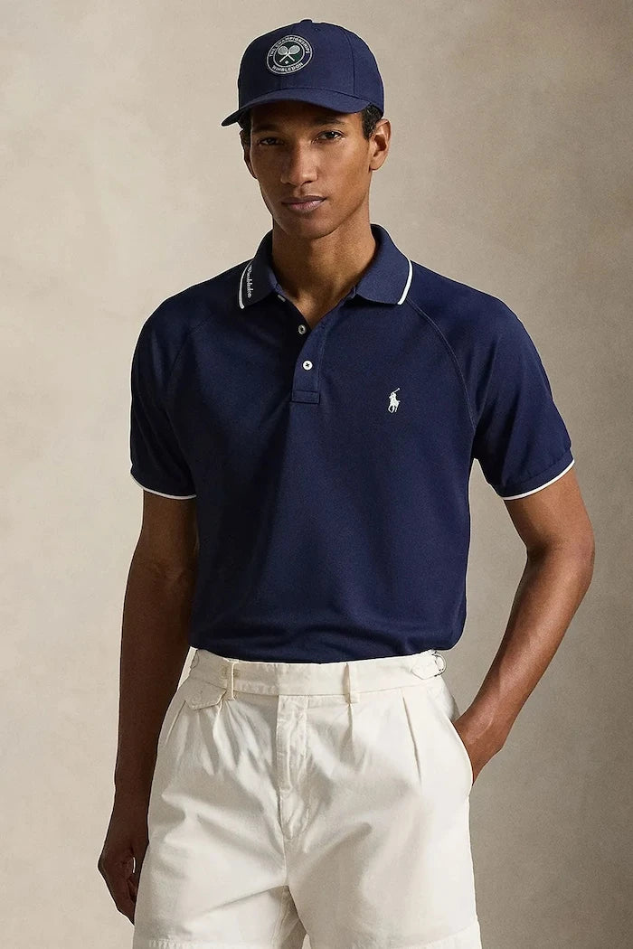 Polo Ralph Lauren тениска с яка мъжка Wimbledon