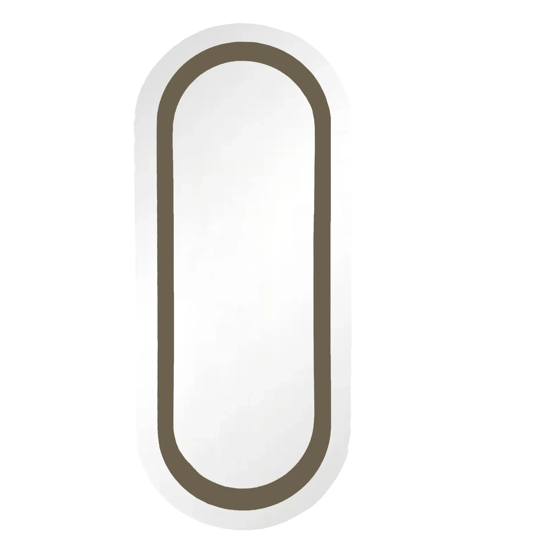 Gabrielle Paris - Victor lacquered wood mirror | Khaki