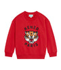 Cotton Crochet-Tiger Sweatshirt (2-14 Years)
